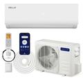 DELLA 9000 BTU Wifi Enabled 19 SEER Cools Up to 400 Sq.Ft 230V Energy Efficient Mini Split Air Conditioner & Heater Ductless Inverter System with 0.75 Ton Heat Pump