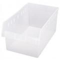 Quantum Storage Clear Plastic Storage Bins - 17.88 x 11.13 x 8 in.