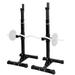 Standard Steel Barbell Bench Press Rack and Squat Stands 2 Pack