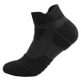 Men s Ankle Socks Sports Socks Athletic Low Cut Socks Outdoor Breathable Running Hiking Socks Non-Slip Cycling Ankle Socks Black S/M