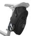 Carevas Saddle Bag with Water Bottle Pocket Waterproof Bike Seat Bag Reflective Cycling Rear Seat Post Bag with Kettle Pouch Large Capacity Tail Rear Bag MTB Road Bike Bag Storage Bag