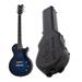 Schecter Solo-II Supreme 6-String Electric Guitar (Thru Blue Burst) with Case