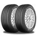 Pair of 2 Yokohama Avid Ascend GT 255/45R18 99V Tires 110132743 / 255/45/18 / 2554518 Fits: 2005-13 Toyota Tacoma X-Runner 2007-13 Mercedes-Benz S550 4Matic