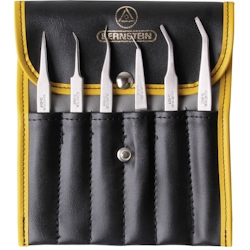 Bernstein Tools for Electronics 5-050 Pinzetten-Set 6teilig Image
