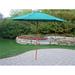 Oakland Living 9 ft. Rochester Umbrella with Pulley Green