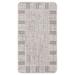 Chaudhary Living 2 x 4 Gray and Black Bordered Rectangular Outdoor Area Throw Rug