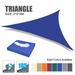 Triangle Sun Shade Sail Waterproof Garden Sail 5/3.6/3/2M Awning Canopy for Outdoor Garden Patio Pergola Sunshade Cloth Big Tent