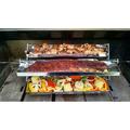 Rib-O-Lator Universal Adjustable Trays: Adjusts from 11 - 20 Fits Gas & pp Grills Green Egg Kamados Drum Smokers and More.