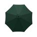 Beach Umbrella 9ft Patio Umbrella Replacement Canopy Market Umbrella Top Fit Outdoor Umbrella Canopy