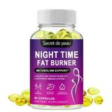 Night Time Fat Burner Supplement For Fat Burn Weight Loss Appetite Suppressant 60 Capsules