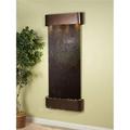 Adagio Inspiration Falls Round Copper Vein Multicolor Featherstone Wall Fountain - Multi-Color