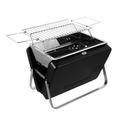 HOMEMAXS Outdoor Briefcase Barbecue Grill Portable Folding Barbecue Grill for Patio Yard