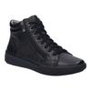 Sneaker JOSEF SEIBEL "Claire 11", Damen, Gr. 39, schwarz, Leder, sportlich, Schuhe, Schnürboots, High Top Sneaker, Komfortschuh mit Lederinnensohle