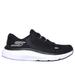 Skechers Women's GO RUN Pure 4 Sneaker | Size 8.0 | Black/White | Textile/Synthetic | Vegan | Machine Washable | Arch Fit