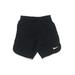 Nike Athletic Shorts: Black Solid Sporting & Activewear - Kids Girl's Size Small