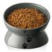 Y YHY Cat Food Bowl Porcelain/Stoneware (dishwasher safe)/Ceramic in Black/Brown | 5.1 H x 7.2 W x 5.1 D in | Wayfair Y0800512A