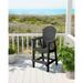 Rosecliff Heights Orinda Outdoor 27.17" Bar Stool in Black | 47.05 H x 28.35 W x 30.91 D in | Wayfair C4B7DDC81A5843198A7428D91DD7ABD1