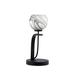 Ivy Bronx Ardith Metal Table Lamp Glass/Metal in Black | 15.5 H x 7 W x 7 D in | Wayfair 2006DD88169C487EA6D3ACE1EAE909A8