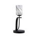 Ivy Bronx Claretta Metal Table Lamp Glass/Metal in Gray | 16.75 H x 7 W x 7 D in | Wayfair 8EEF868F429C44E98E36366C4E2C6DD4