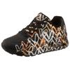 Sneaker SKECHERS "UNO - METALLIC LOVE", Damen, Gr. 35, schwarz, Lederimitat, sportlich, Schuhe, Freizeitschuh, Halbschuh, Schnürschuh mit trendigen Metallic-Print