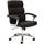 Basyx Task Chair: Leather, Black - 24&quot; Wide x 24&quot; Deep, Leather Seat, Black | Part #BSXVL103SB11