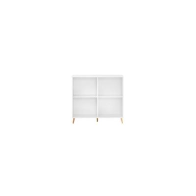 Möbelpartner Aktenregal Jaguar Large | HxBxT 92,6x100x41cm | 4 Fächern | Weiß | Büroregal, Bücherregal von PROREGAL Image