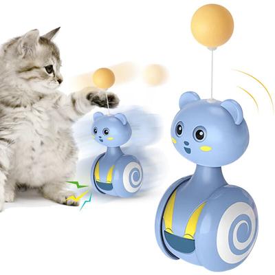 Sdlogal - Jouet pour chat Intérieur chaton auto - jouer Rollerball, pour Chats et Chatons - Bleu