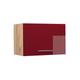 Meuble murale "Fame-Line" 60cm chêne/bordeaux rouge brilliant Vicco