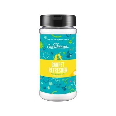 Aunt Fannie's Bright Lemon Scented Cat Carpet Deodorizer, 16-fl oz bottle