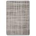 Chaudhary Living 3.25 x 4.5 Black and Gray Abstract Rectangular Area Throw Rug