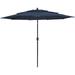 9.75ft Outdoor Patio Market Umbrella with Hand Crank and Tilt