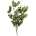 Admired By Nature Artificial Winter Frost Seasonal Mixed Bush Holiday Decoration Arrangement ABN4B013-FROS white