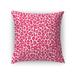 CHEETAH CANDY PINK Accent Pillow by Kavka Designs