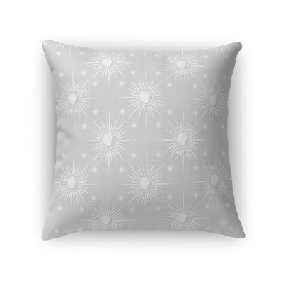 MY MOON AND STARS GREY PILLOW Accent Pillow by Kavka Designs