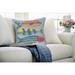 Liora Manne Frontporch Fishes Indoor/Outdoor Pillow