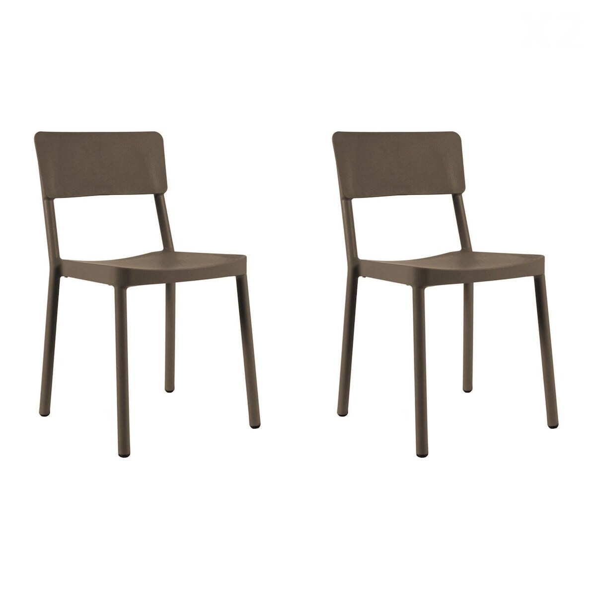 Resol LISBOA Stuhl Indoor, Outdoor Set 2 Schokolade Image