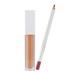 JT Beauty Store 21-Color Lip Gloss Lip Gloss Pencil Lip Gloss SetLip Glaze Does Not Fade Does Not Stick To The Cup Matte 2 Sets(1 Lip Pencil+ 1 Lip Glaze) Lip Liners Beauty Makeup Clearance A