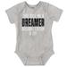 They Call Me A Dreamer Sleep A Lot Romper Boys or Girls Infant Baby Brisco Brands 6M