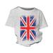 British Flag Summer Print Short Sleeved Men s And Women s Fashion Casual Children s T Shirts Kids Teen Girl Trendy Clothes