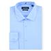 Nautica Men's Wrinkle-Resistant Dress Shirt Sea Mist, 15-15.5 32-33
