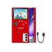 Gameboy Phone Case for Samsung Note 20 Samsung Galaxy Note 20 Gaming Case with Built-in Video Games Retro Phone Case for Samsung Red