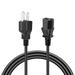 Aprelco 6ft AC Power Cord Cable Lead Compatible with Zojirushi NS-WPC10 5.5-Cup Micom Rice Cooker