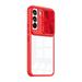 compatible with 13 Case Pro Suitable For S23plus Phone Case Transparent Sliding Window Charm Case Contrast Color Anti Drop Protective Case Silicone Case compatible with 11 Pro Max