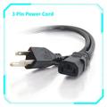 KONKIN BOO Compatible AC Power Cord Cable Plug Replacement for Vizio TVs Flat Screen LCD LED Televisions 3-Prong