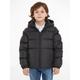 Steppjacke TOMMY HILFIGER "ESSENTIAL DOWN JACKET" Gr. 16, schwarz (black) Jungen Jacken Steppjacken