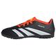 adidas Unisex Predator.4 Tf Sneaker, Core Black/FTWR White/Solar Red, 47 1/3 EU