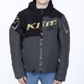 Klim Instinct Youth Snowmobile Jacket, black-grey-gold, Size XL