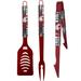 Washington St. Cougars 3 pc Color BBQ Tool Set - Siskiyou Buckle C3CC71