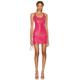 Missoni Sequin Mini Dress in Pink & Red Space Dye - Fuchsia. Size 36 (also in 42).