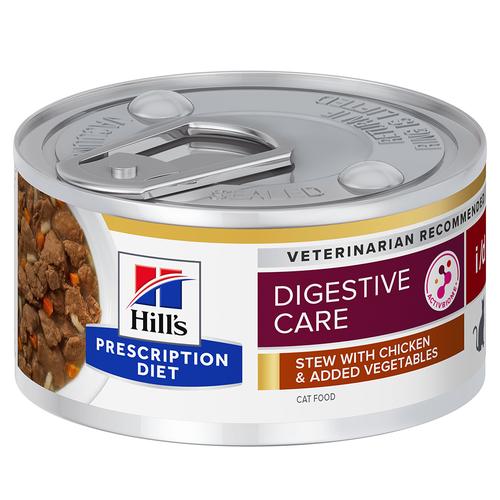24x82g i/d Digestive Care mit Huhn & Gemüse Hill’s Prescription Diet Katzenfutter Nass - 20+4...